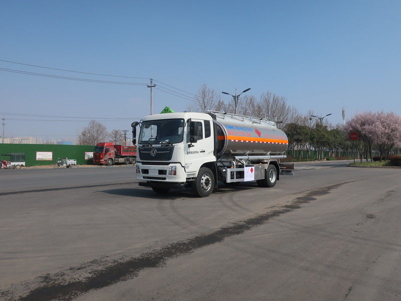 15м3 CIMC LINYU Dongfeng Нефтяной танкер Грузовик Алюминиевая сплав Жидкое топливо Транспортное средство