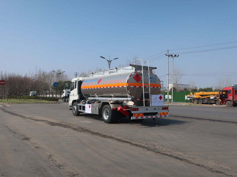 15м3 CIMC LINYU Dongfeng Нефтяной танкер Грузовик Алюминиевая сплав Жидкое топливо Транспортное средство