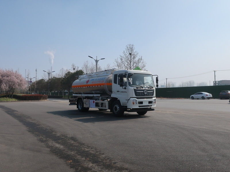 15м3 CIMC LINYU Dongfeng Нефтяной танкер Грузовик Алюминиевая сплав Жидкое топливо Транспортное средство
