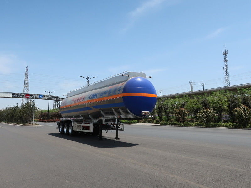 Изоляция 45,5m3 3 оси Горячий жидкий полуприцеп для транспортного средства для транспортировки жидкости