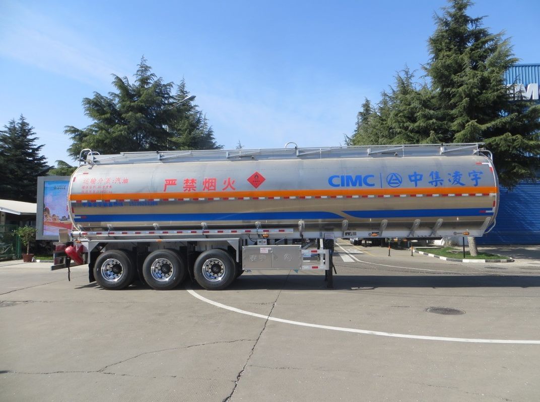 46000 Lite Oil Gasoline Semi-Trailer Fuel Tanker Транспортный грузовик Прицеп от CIMC LINYU