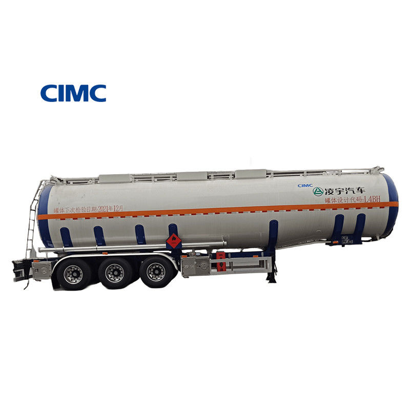 CIMC LINYU 48000 50000Liter топливный бак трейлер 3 оси 48m3 Алюминиевого сплава полуприцеп
