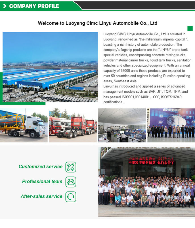Стальной CIMC LINYU 48000 литровый топливный трейлер для эффективной транспортировки сырой нефти