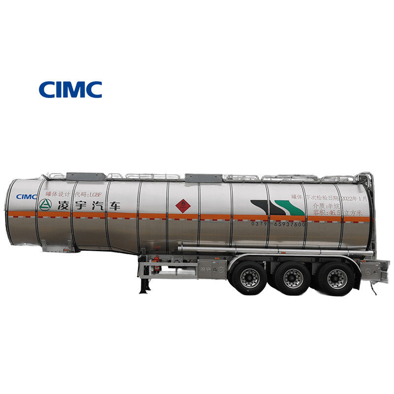 32100/31800 KG Номинальная масса груза CIMC LINYU 8*4 Алюминиевая сплав