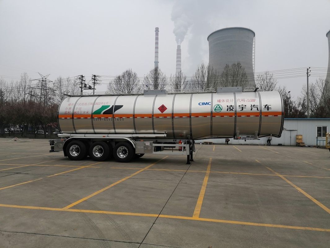 32100/31800 KG Номинальная масса груза CIMC LINYU 8*4 Алюминиевая сплав