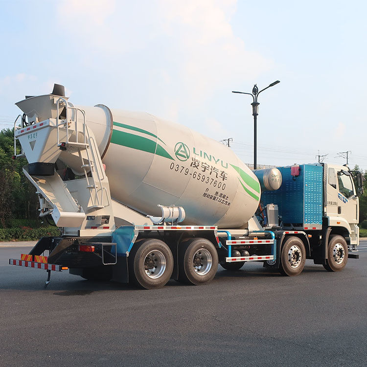 CIMC LINYU 16cbm Бетонный смеситель с скоростью быстрого подачи бетона ≥ 3 м3/мин