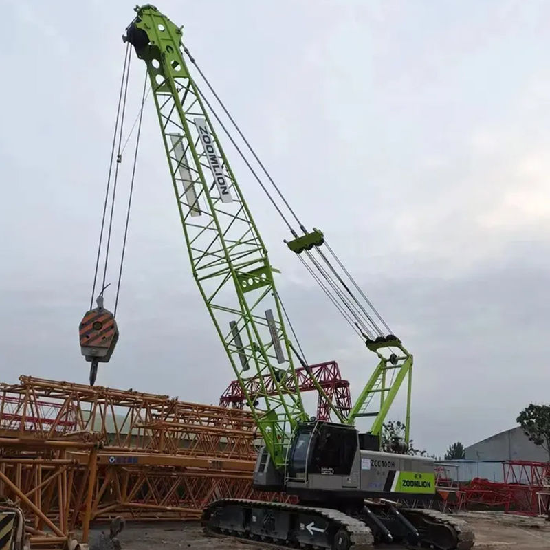 ZOOMLION 100-тонный гидравлический большой кранов с 357 T.m номинальный момент подъема