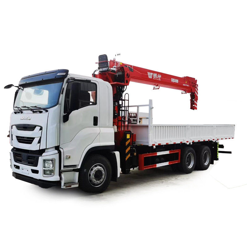 Isuzu 12тон 16тон пикап грузовик монтированный кран с телескопическим бумом 19.5M Span 6 * 4
