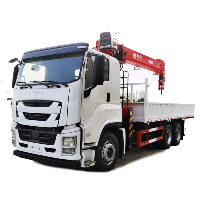 Isuzu 12тон 16тон пикап грузовик монтированный кран с телескопическим бумом 19.5M Span 6 * 4