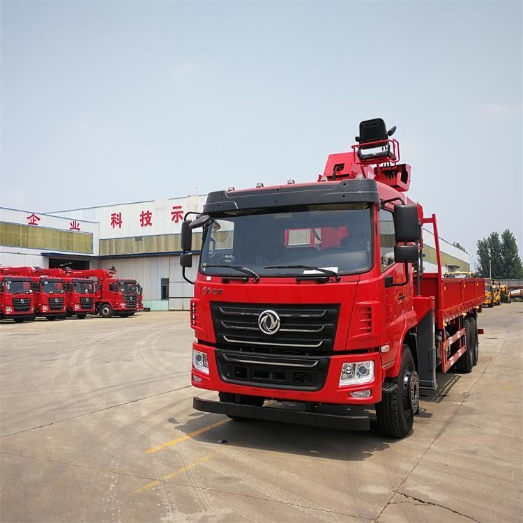 8-тонный мини-грузовик с монтированным краном с 4-метровой ручкой и гидравлическим насосом Eaton