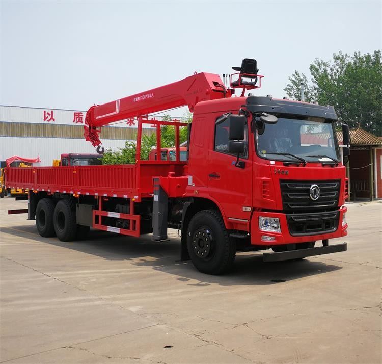 8-тонный мини-грузовик с монтированным краном с 4-метровой ручкой и гидравлическим насосом Eaton