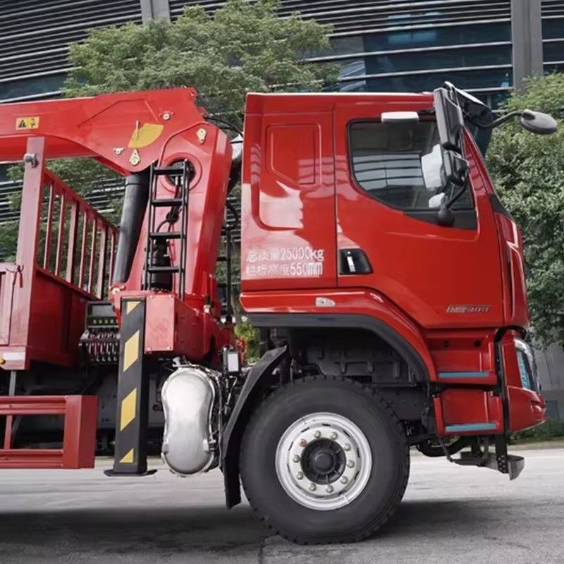 Мобильный грузовик весом 14 тонн с двигателем WEICHAI и номинальным подъемным моментом 30T.M