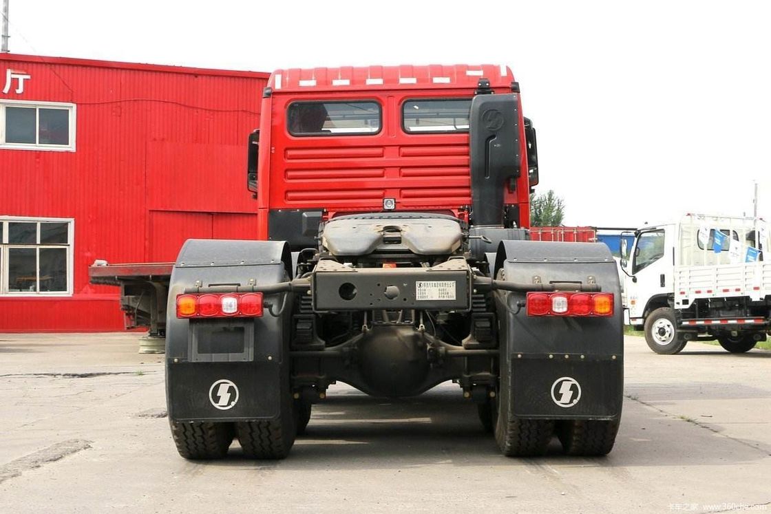 Левое рулевое управление Использованный Shacman 6*4 500hp Автомобиль Трактор голова грузовик Полуприцеп грузовик