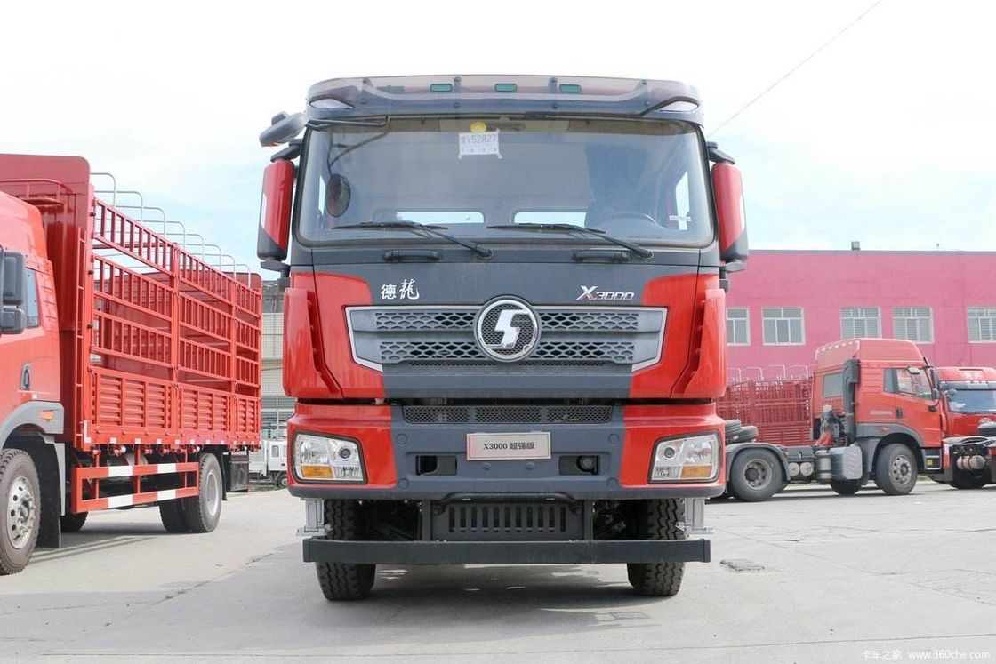 Левое рулевое управление Использованный Shacman 6*4 500hp Автомобиль Трактор голова грузовик Полуприцеп грузовик
