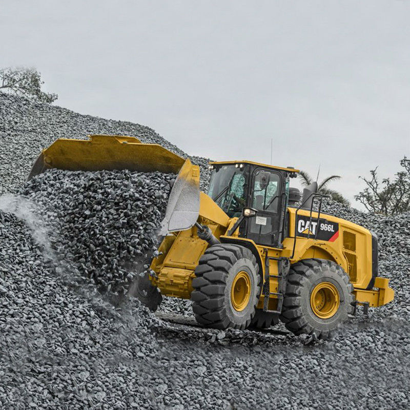 6 тонн Caterpillar 966L Подержанный колесный погрузчик с низким расходом топлива и хорошим состоянием