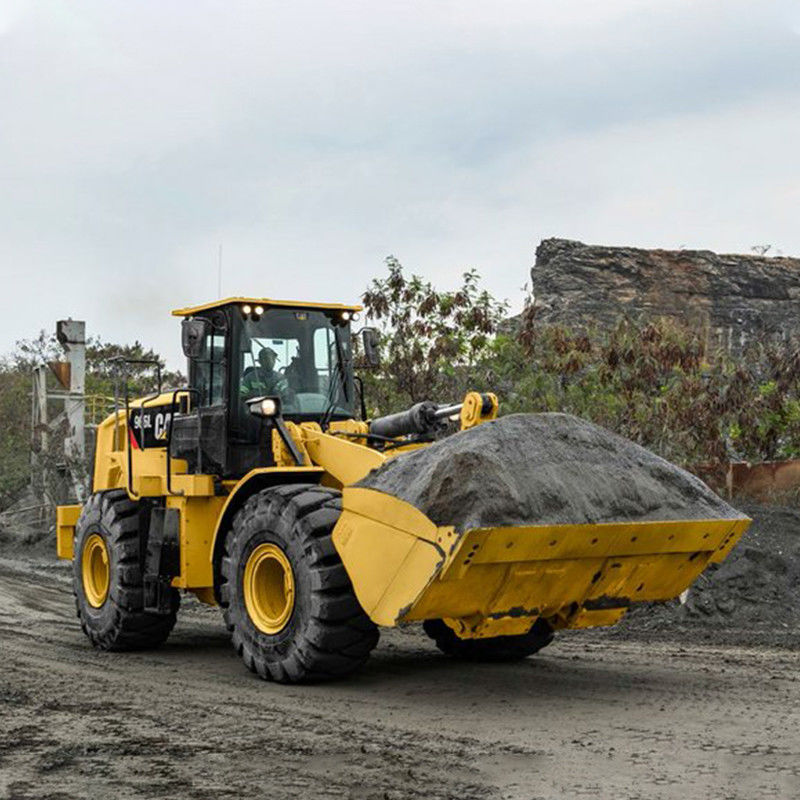 6 тонн Caterpillar 966L Подержанный колесный погрузчик с низким расходом топлива и хорошим состоянием