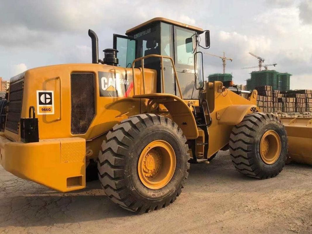 6 тонны Cat 966G передний конец использованные Caterpillar колесные погрузчики в хорошем состоянии оригинальный двигатель