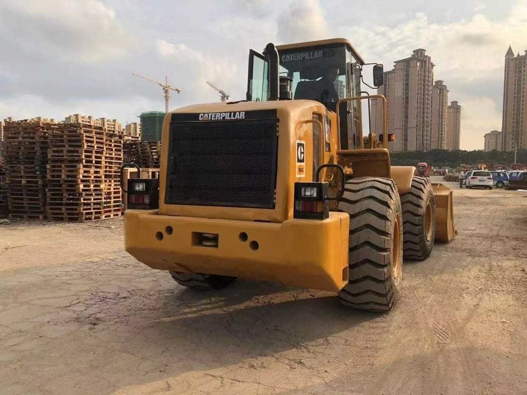 6 тонны Cat 966G передний конец использованные Caterpillar колесные погрузчики в хорошем состоянии оригинальный двигатель