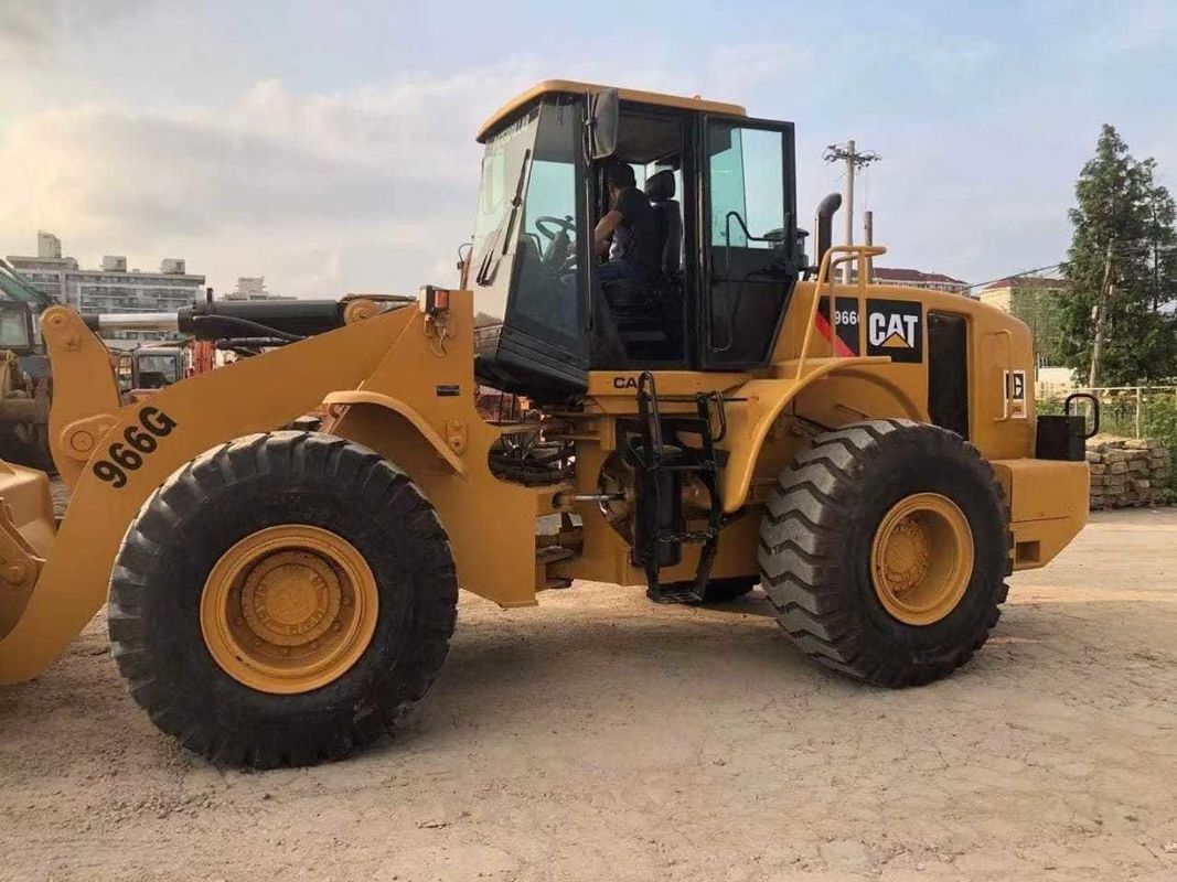 6 тонны Cat 966G передний конец использованные Caterpillar колесные погрузчики в хорошем состоянии оригинальный двигатель