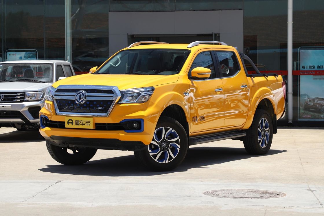 Dongfeng Rich 6 высокоскоростной и дальнобойный 4WD электрический пикап для 5 пассажиров