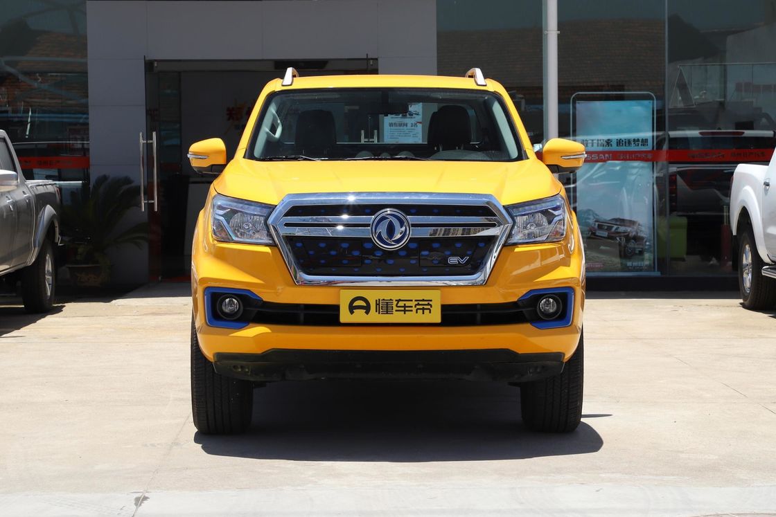 Dongfeng Rich 6 высокоскоростной и дальнобойный 4WD электрический пикап для 5 пассажиров