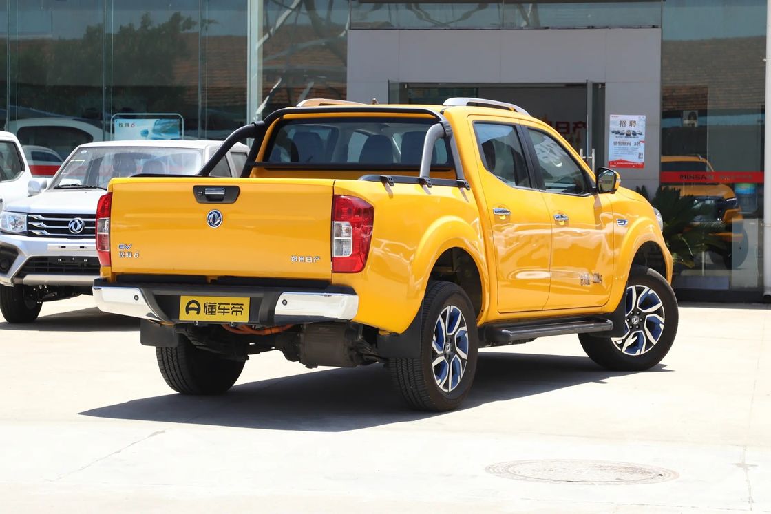 Dongfeng Rich 6 высокоскоростной и дальнобойный 4WD электрический пикап для 5 пассажиров