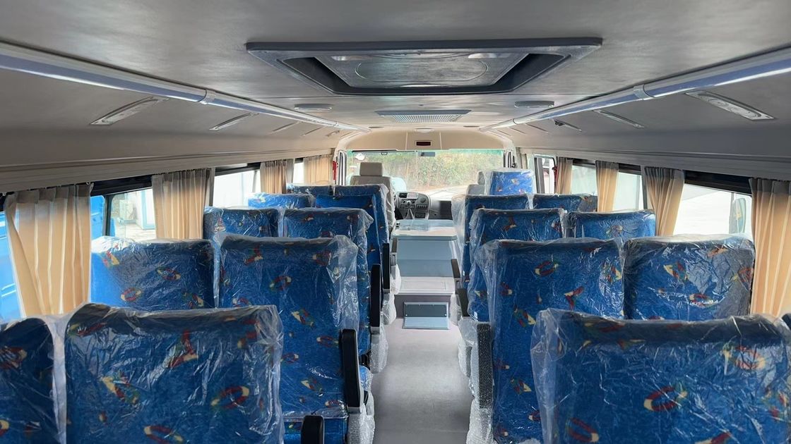 Передний / задний выступающий 1290/2790 мм Используемый внедорожный автобус с горнодобывающим автобусом пустыни Донфэн