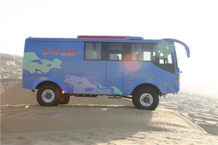6700 мм Длина 4x4 Пустынный автобус внедорожник Awd 14 мест Пассажирский автобус для Африки Стандарт выбросов Евро 3