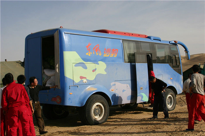 6700 мм Длина 4x4 Пустынный автобус внедорожник Awd 14 мест Пассажирский автобус для Африки Стандарт выбросов Евро 3