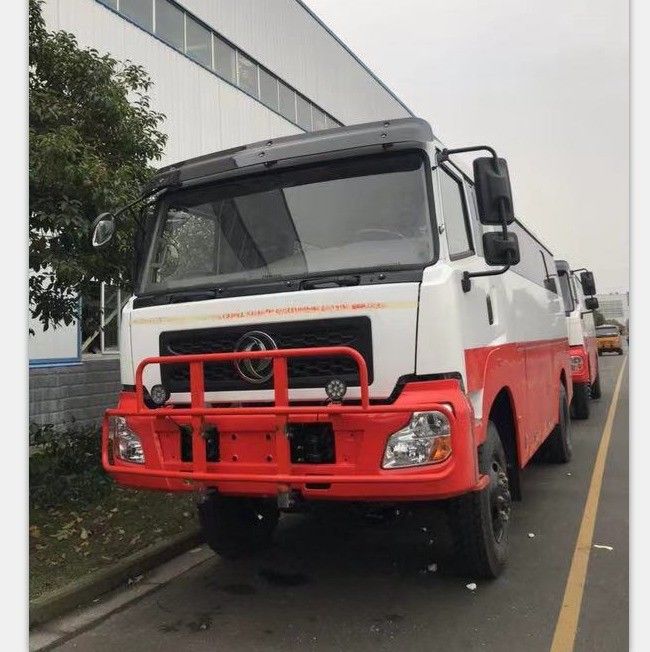 30 мест 4X4 4WD средний автобус двойной цепи полный воздушный тормоз и A / C Dongfeng EQ6750ZT